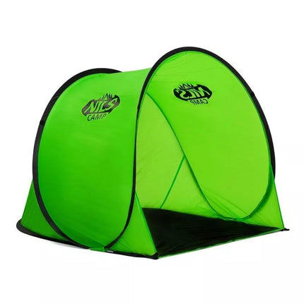 NILS CAMP NC3173 automatinė paplūdimio palapinė, žalia