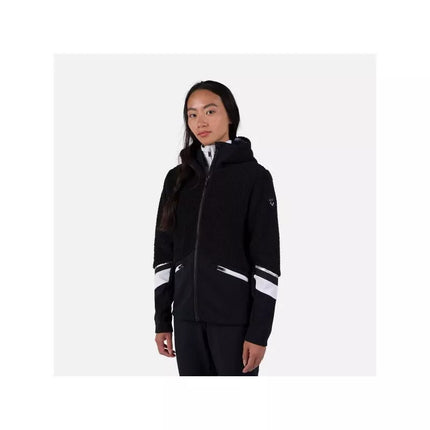 Rossignol W Wispile Fleece Fzh Sweatshirt Black