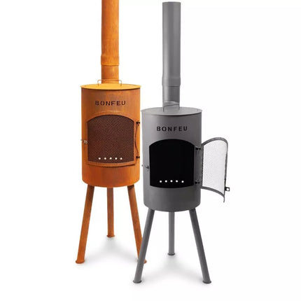 Bonfeu Bongiano Sp 3001 sodo židinys, juodas