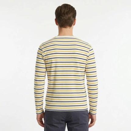 Men's Longsleeve Wood Wood Mel stripe Off sweatshirt -10235404-2323