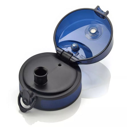 Meteor 650 ml navy blue sports bottle