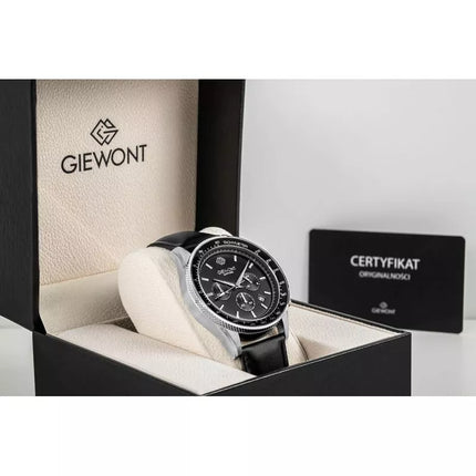 Men's Watch Giewont Chronograph Sapphire Black GW3520-A4