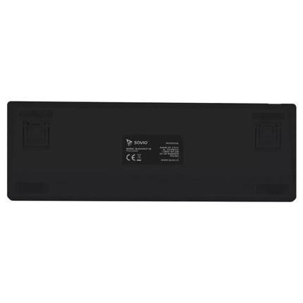 SAVIO MECHANINĖ KLAVIATŪRA BLACKOUT X2 OUTEMU BLUE HOT SWAP