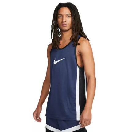 Nike Icon Dri-FIT Krepšinio marškinėliai Tamsiai mėlyna - DV9967-410