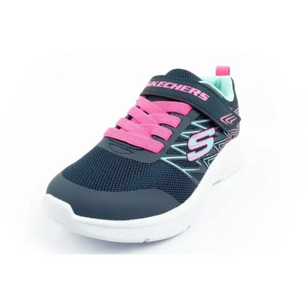 Skechers Microspec lengvi vaikiški sportiniai bateliai mergaitėms