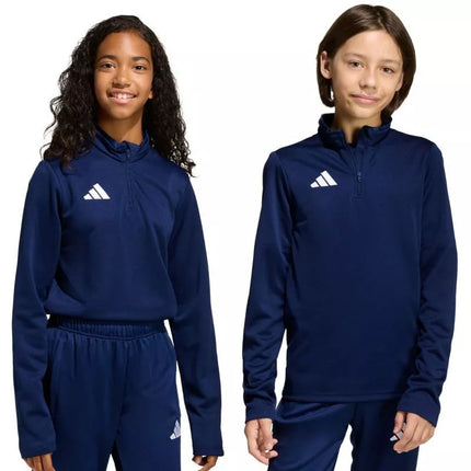 adidas Entrada 26 Treniruočių džemperis Vaikams Tamsiai Mėlynas JZ6638