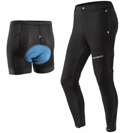 Rockbros Men's Cycling Pants YPK027 Black XL