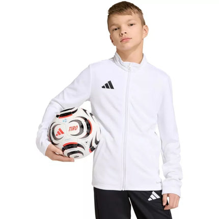 adidas Entrada 26 Track vaikiškas džemperis baltas JZ6605