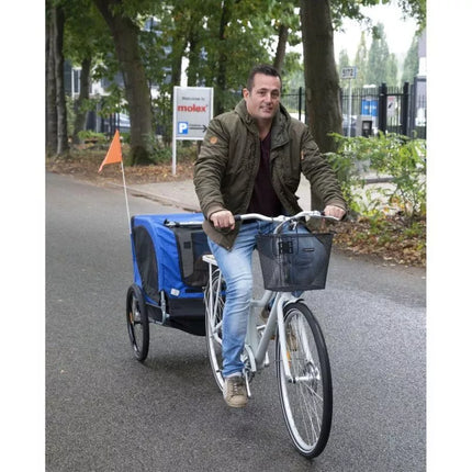 Dviratinė priekaba gyvūnams iki 40 kg