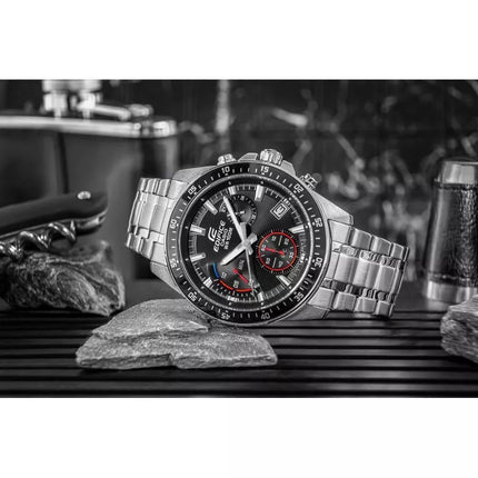 Vyriškas laikrodis CASIO EDIFICE EFV-540D-1AVUEF su dėžute