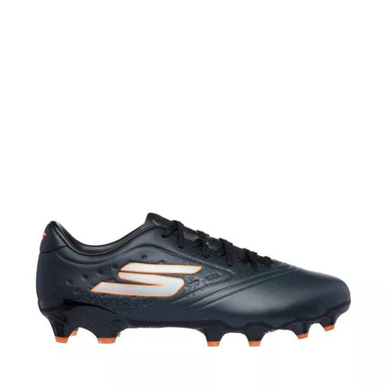 Skechers Razor 1.5 Academy FG Football Boots Black and Orange 252015 BKOR