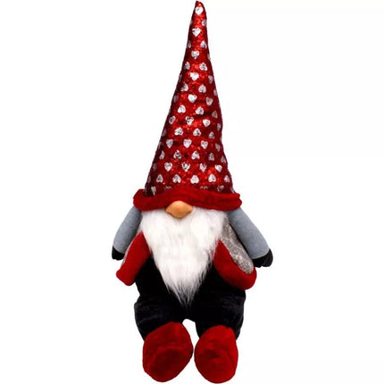Miegantis sėdintis Kalėdų Senelis, 92 cm