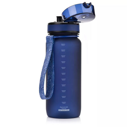 Meteor 650 ml tamsiai mėlyna sportinė gertuvė