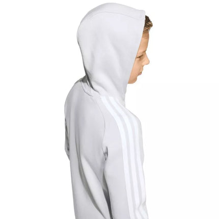 adidas Tiro 26 League Sweat Full Zip Hoodie for Kids Gray KF3323