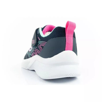 Skechers Microspec lengvi vaikiški sportiniai bateliai mergaitėms