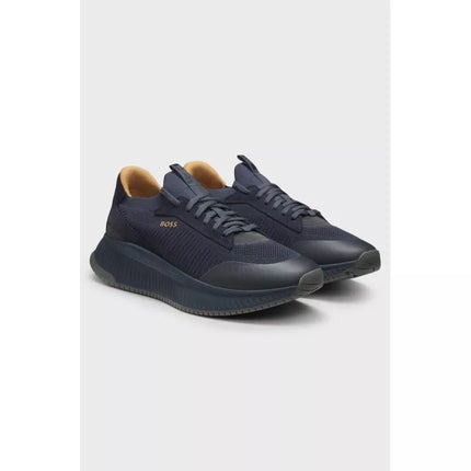 Men's shoes BOSS SNEAKER TTNM EVO_SLON_KNRSD OPEN BLUE (50523113-475)