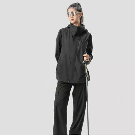 Qunature Nordic Walking Trekking Pole Aluminum 110 - 130 cm 1 pc. - Brown