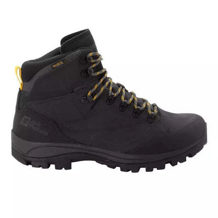 Jack Wolfskin REBELLION TEXAPORE MID vyriški žygio batai (phantom / burly yellow XT) (4051171_6357)