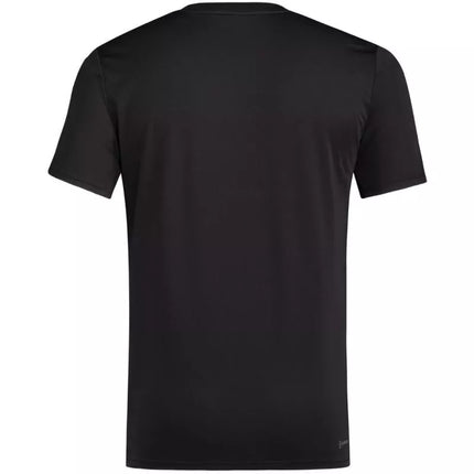 Vyriški adidas Train Essentials 3-Juostelių treniruočių marškinėliai Juodi IB8150