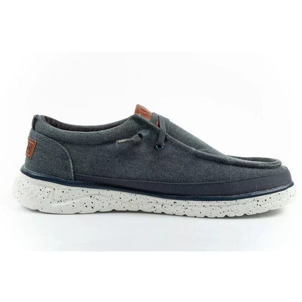 Wrangler men's shoes moccasins Makena Stone blue fashionable navy blue