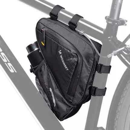 Wozinsky dėklas ant rėmo 1.5l juodas (WBB23BK)