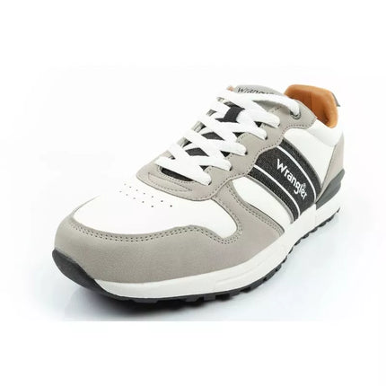 Wrangler men's sports shoes sneakers Wylie fashionable comfortable light gray