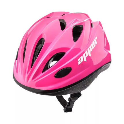 Dviračio šalmas Meteor KS07 Apper, dydis M 52-56 cm, rožinis, 24899