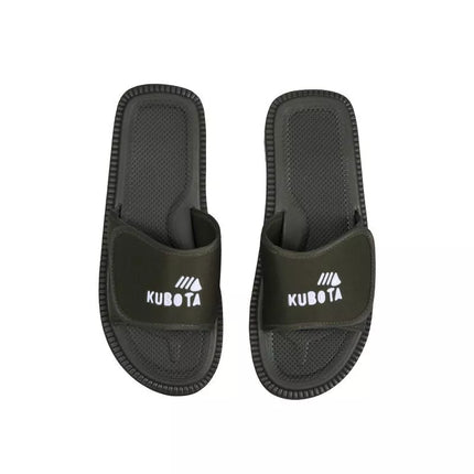 Kubota Velcro šlepetės chaki K0000-100-005-19-1