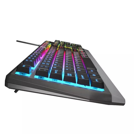 GENESIS Žaidimų klaviatūra RHOD 300 RGB US NKG-1528