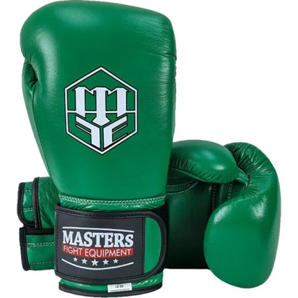 RBT-GREENSTRIKE Leather Boxing Gloves 12 oz Green