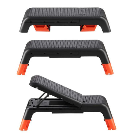 AS009 PRO AEROBIC STEP ADJUSTABLE WITH BENCH FUNCTION COMMERCIAL HMS