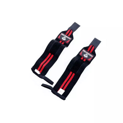 Elastic Wrist Supports/Grips | Black/Red