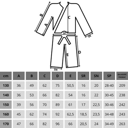 Enero Dziudo Aikido Kimono 130cm Mėlynas