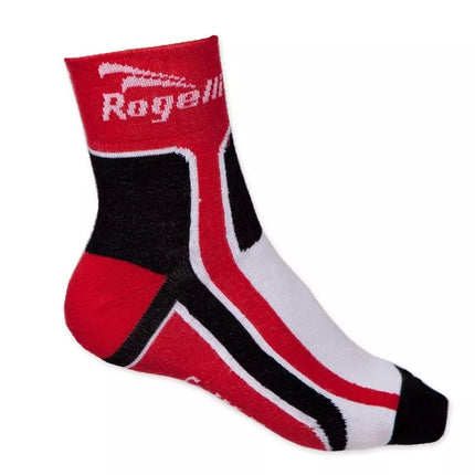 Rogelli RCS-03 Coolmax sportinės kojinės raudonos 36-39