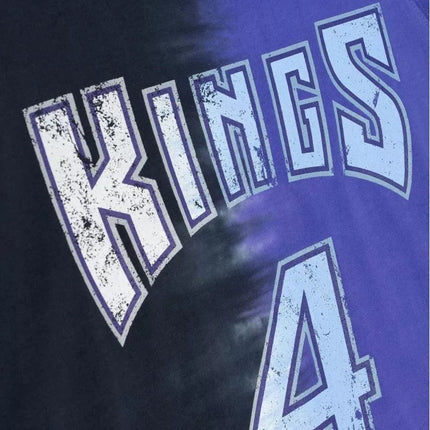 Mitchell & Ness NBA Sacramento Kings Chris Webber Medvilninis marškinėliai be rankovių su tie-dye raštu - TTNK3206-SKIYYCWEBKPR