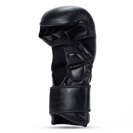 MMA treniruočių pirštinės M - Warrior Black - LegacySeries