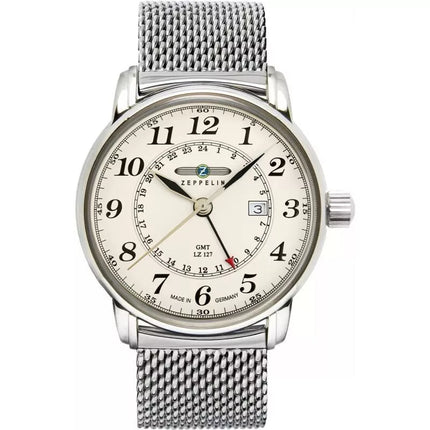 Men's Watch ZEPPELIN LZ127 Graf Zeppelin GMT 7642M-5 + BOX