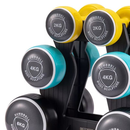 BODY SCULPTURE SMART Dumbbell SET 24 KG BW 108DT