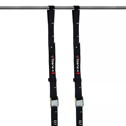 Mediniai gimnastikos žiedai su matavimo juosta HMS TX07