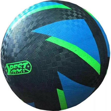 Futbolo kamuolys basomis, šviečiantis tamsoje, BEST SPORTING, žalias.