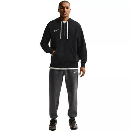 Nike Park 26 Flisinis džemperis su gobtuvu ir pilnu užtrauktuku Vyriškas Juodas IB1228 010