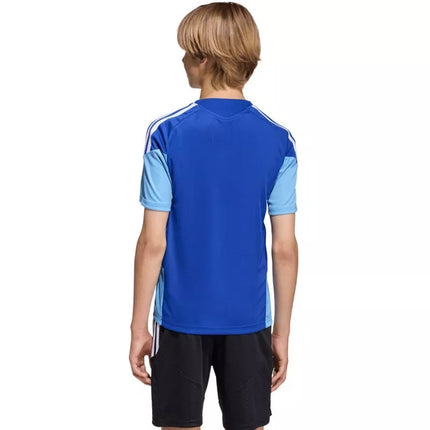 adidas Tiro 26 Competition Training Kids T-Shirt, Blue/Sky Blue KA7602