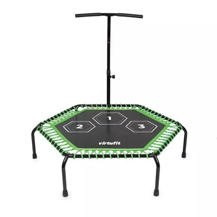 VIRTUFIT Fitness Pro batutas su rankena - juodas - 127 cm