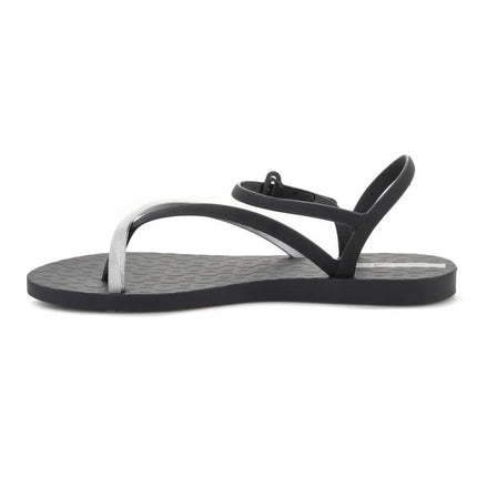 IPANEMA ELEGANT SAND moteriškos basutės, juodos/sidabrinės spalvos, 83782-BN808