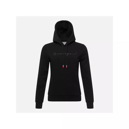 ROSSIGNOL W Logo Sweat Hood Fl black