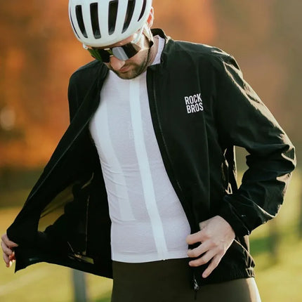 Rockbros YDCX008 Diamond Long Sleeve Cycling Jersey Size L - White
