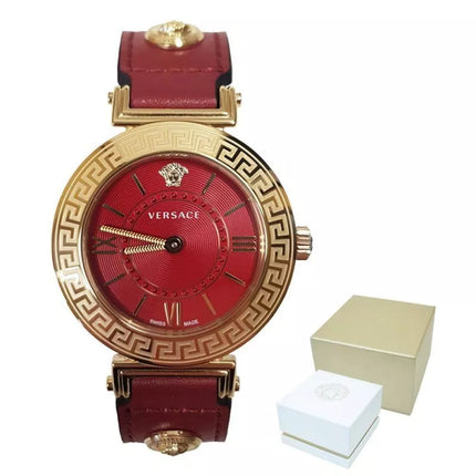 Versace Tribute moteriškas laikrodis raudonasis auksas - VEVG00620