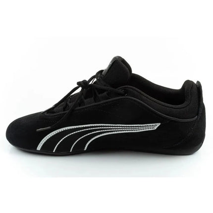 Puma women's sports shoes Catch Soleil SD black natural leather fashionable
