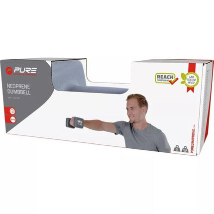 NEOPRENE Dumbbell 6KG PURE 2 IMPROVE
