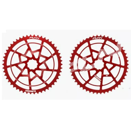 FUNN shimano 50T cassette extension red
